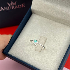 Solitário CLASSIC em Prata 925 com Zircônias